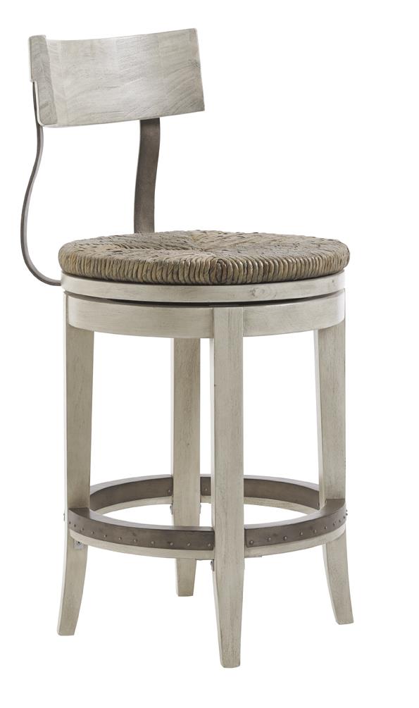 Lexington Oyster Bay 263799488 Merrick Swivel Counter Stool with
